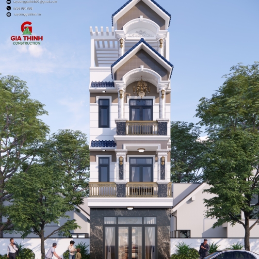 Nhà phố Anh Triệu 4.7x18m